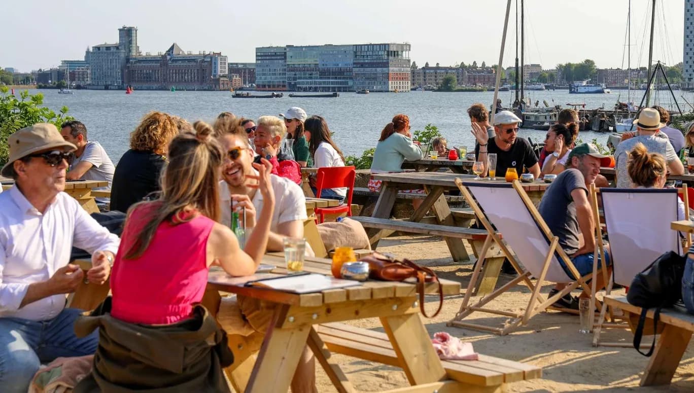Paulaner Biergarten (formerly Noorderlicht) terrace