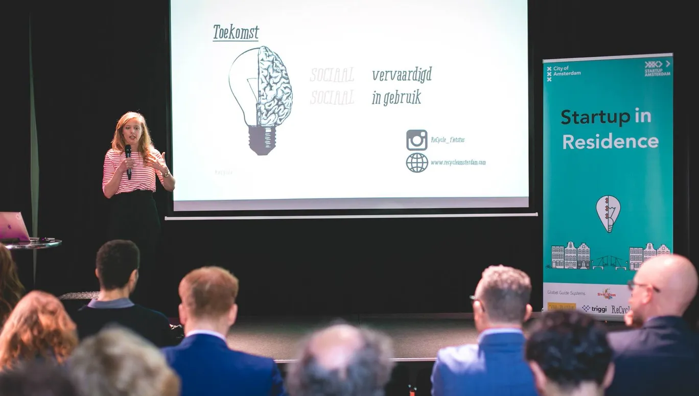 Startup in Residence event presentation