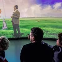 This is Holland people posing with the collection