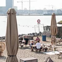 Pllek café-restaurant terrace