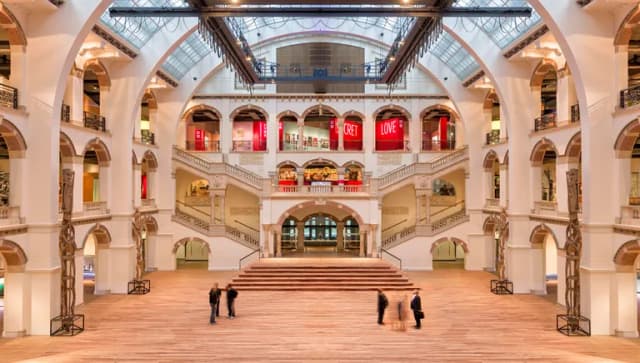 Tropenmuseum main hall of museum