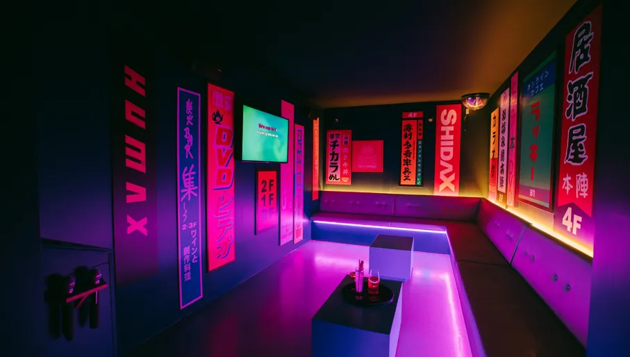 Duke of Tokyo karaoke room interior