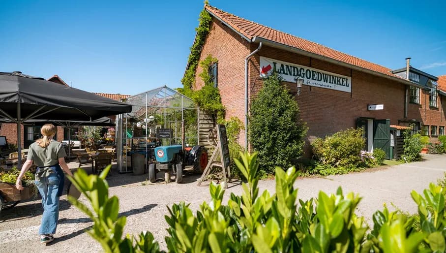 The estate shop of Landgoed de Olmenhorst in Lisserbroek