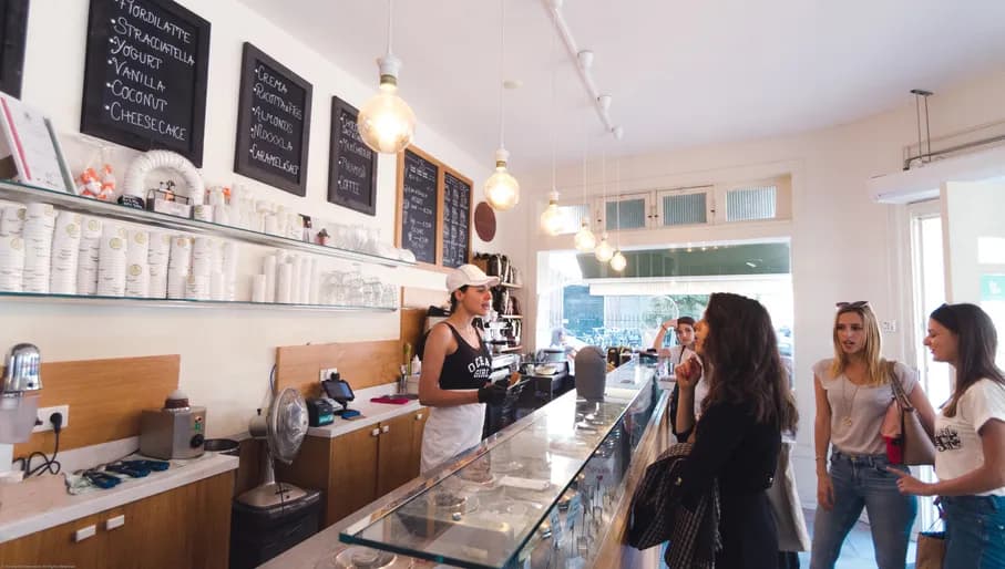 Massimo gelato ice cream shop