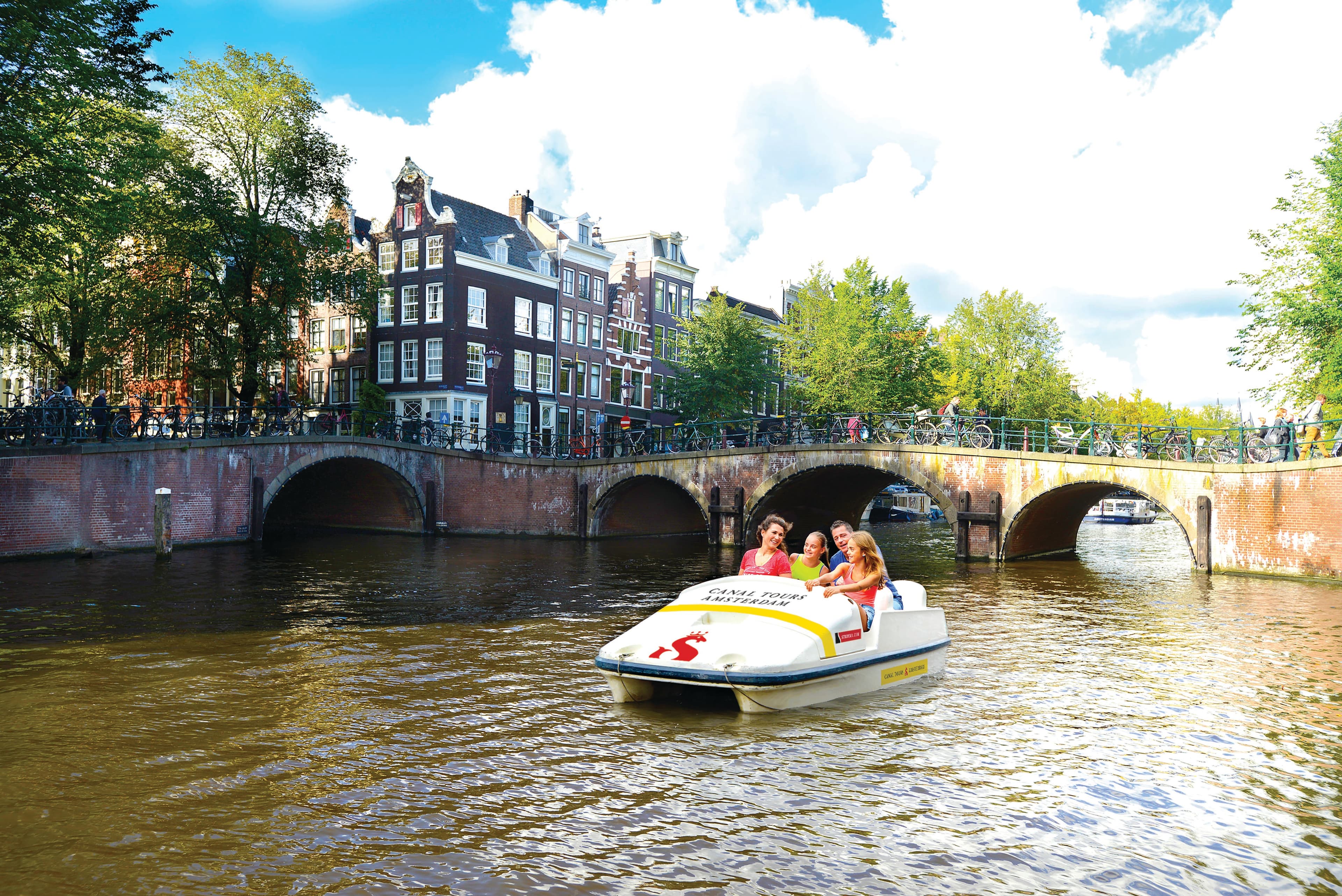 Waterfietsen Amsterdam