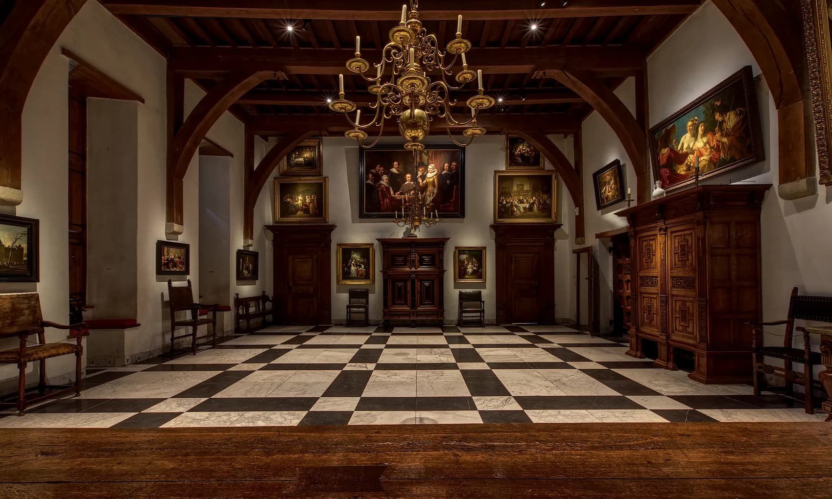 Muiderslot, inside the castle