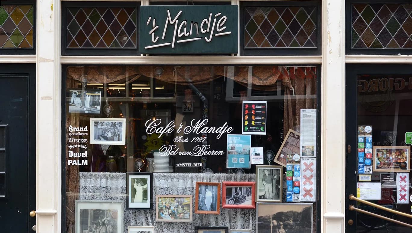 Cafe Het Mandje on the Zeedijk
A mention of the photographer is necessary, except for internal use of social media of amsterdam&partners