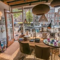 Interior design store with furniture on the Overtoom