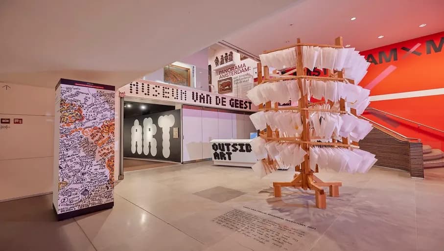 Museum van de Geest. Museum of Outsider Art in Amsterdam.