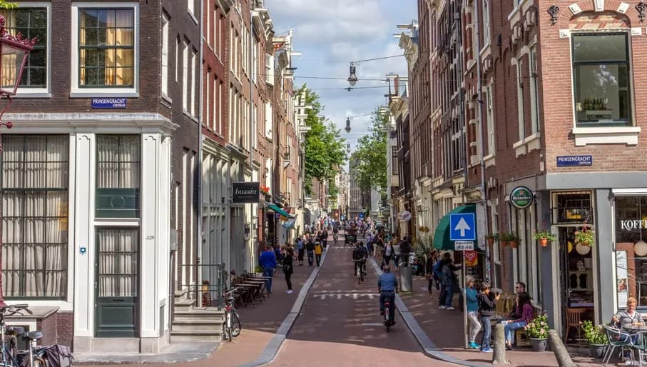 Negen straatjes shopping streets