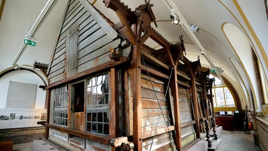 Czaar Peterhuisje in Zaandam is a little house made of wood, that was built in the year 1632 and named after Russian czar Peter de Grote.