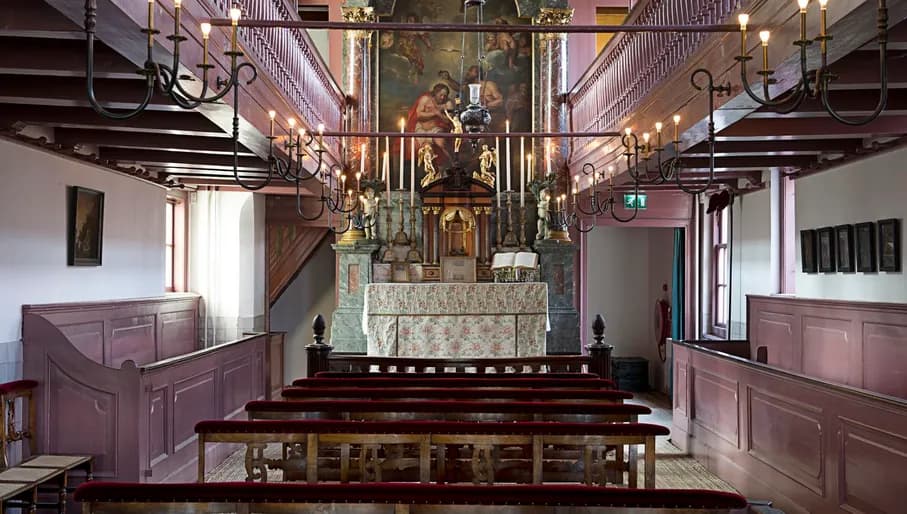 Ons' Lieve Heer op Solder our lord in the attic museum, Oudezijds Voorburgwal.