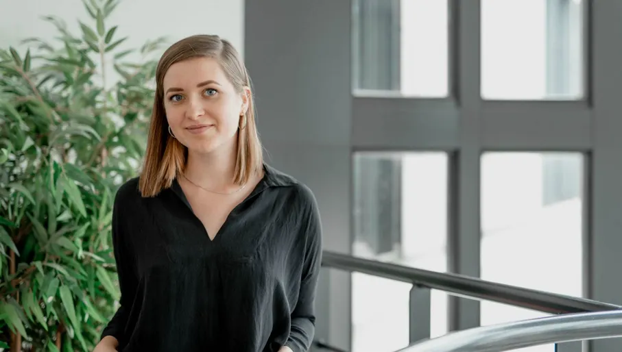 Portrait of Alexandra Belicova of StartupAmsterdam team